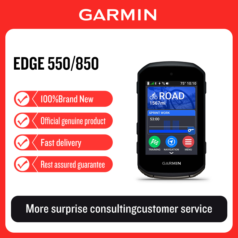 Mountain Biking For Fitness - Garmin Edge 550/850 Computer da ciclismo