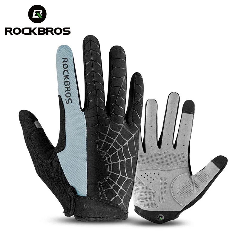 Mountain Biking Gloves Mens - ROCKBROS Guanti da ciclismo primaverili Guanti