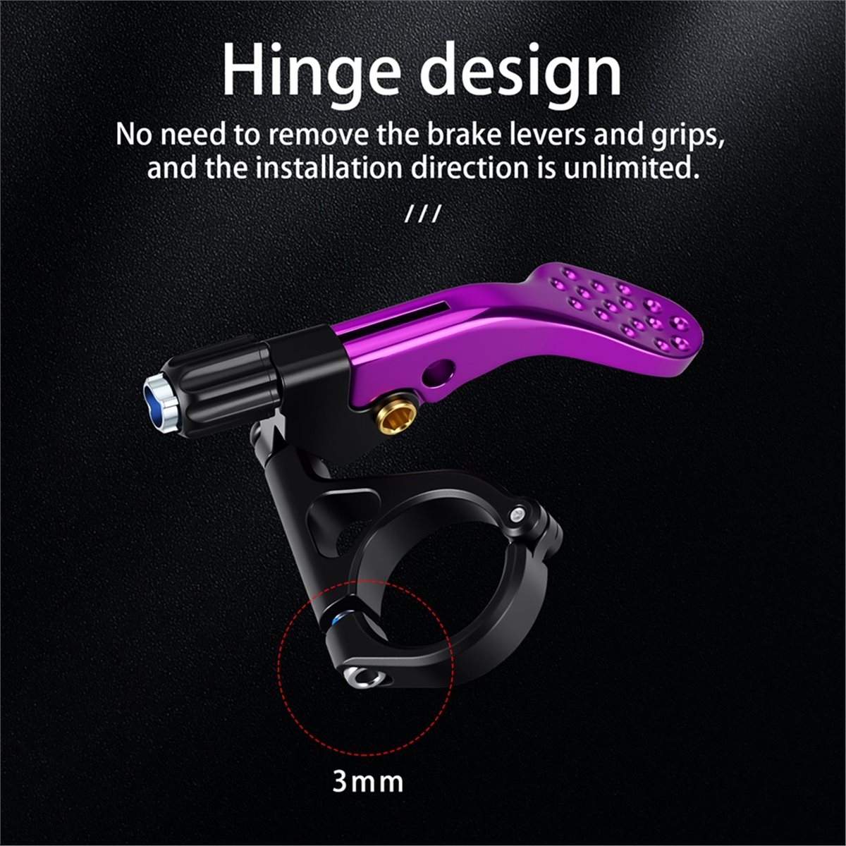 Dropper Post Remote - Telecomando L70A per Reggisella Telescopico MTB,