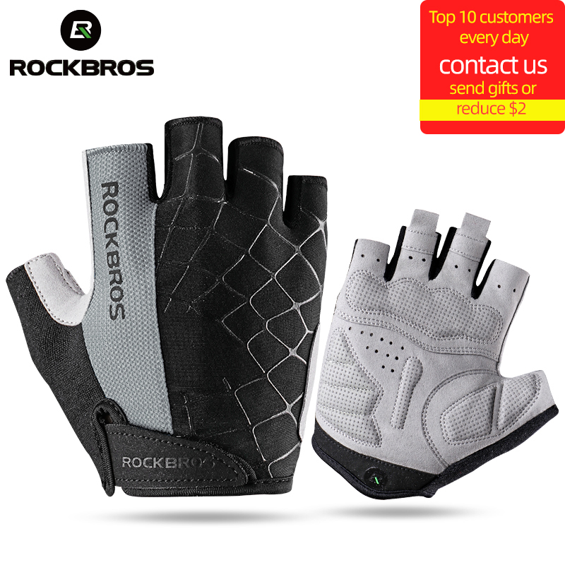 Mountain Biking Gloves Mens - ROCKBROS Guanti da ciclismo per bici