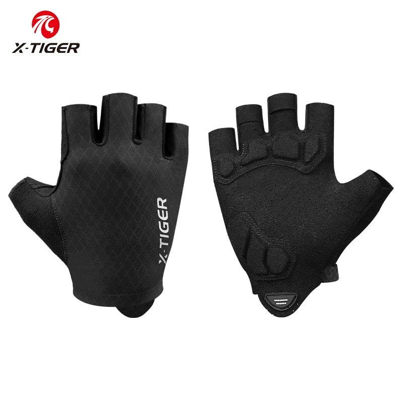Mountain Biking Gloves Mens - X-TIGER Guanti da ciclismo Mezze dita