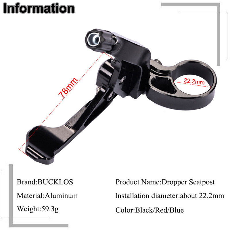 BUCKLOS Reggisella telescopico - Dropper Post Remote recensione e prezzo