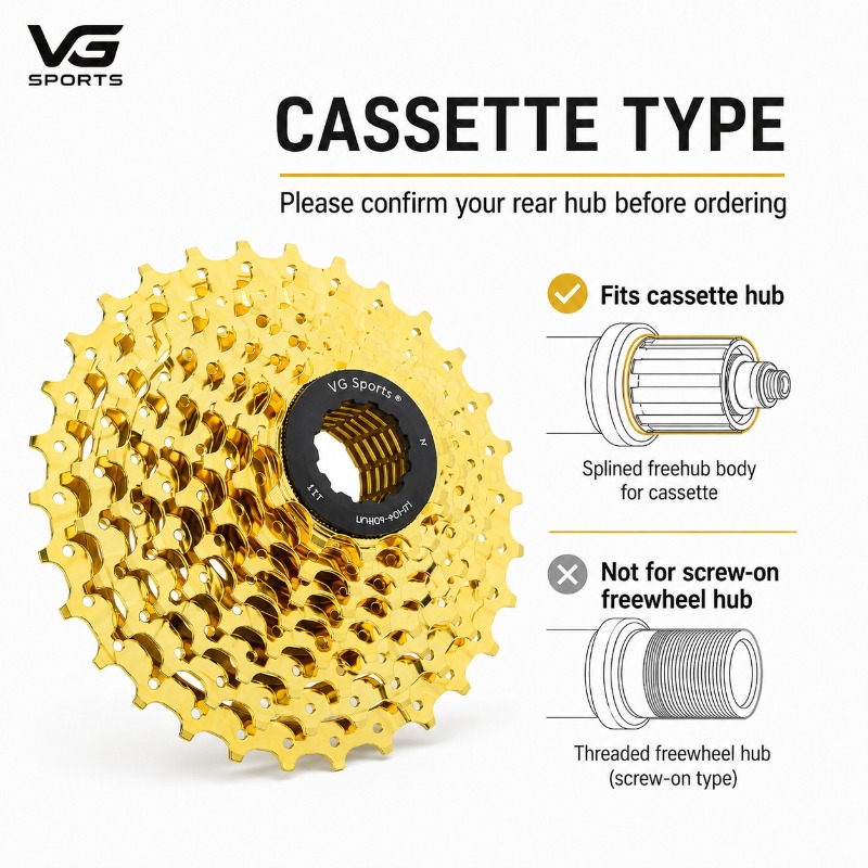 VG SPORTS Cassetta per Bicicle - Cassette 11 Speed recensione e prezzo