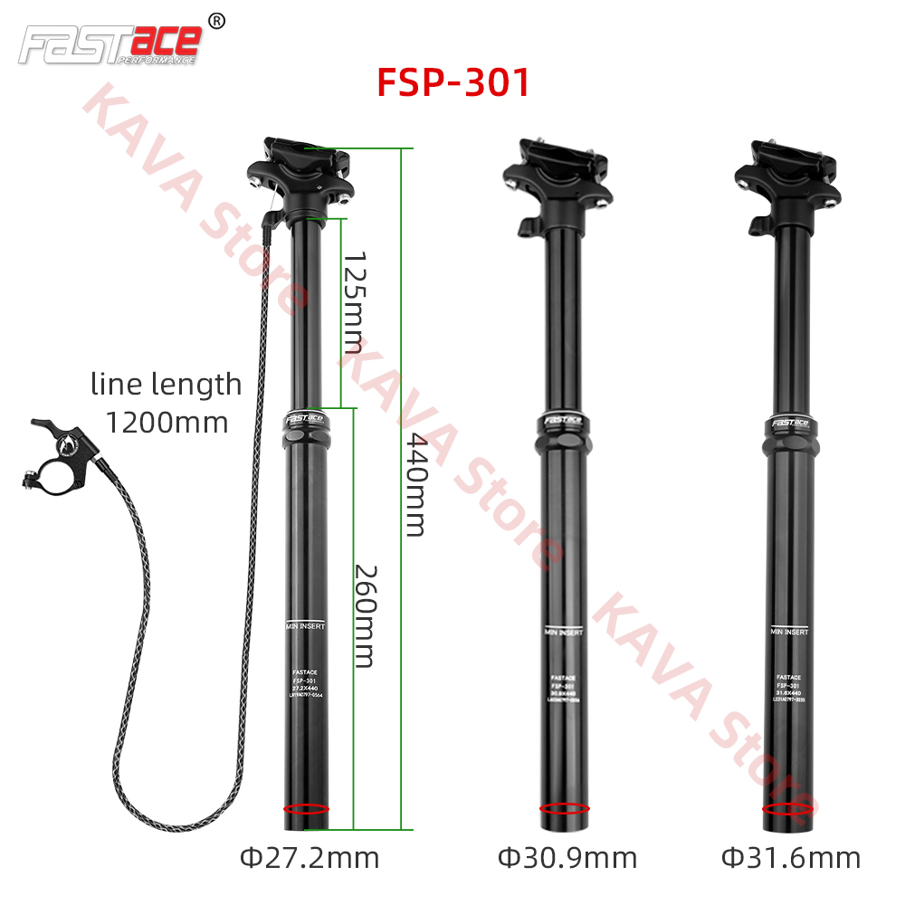 Fastace FSP301 302 303 Reggise - Dropper Post Remote recensione e prezzo