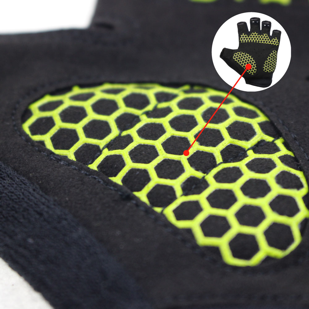 USA blu mezza finger gloves ci - Mountain Biking Gloves Mens recensione e prezzo