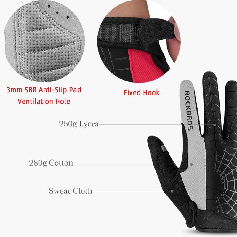 ROCKBROS Guanti da ciclismo pr - Mountain Biking Gloves Mens recensione e prezzo