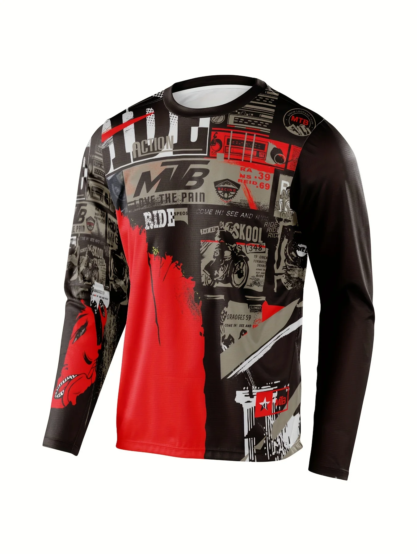 Maglia da Ciclismo per Uomo, T - Mountain Biking For Fitness recensione e prezzo