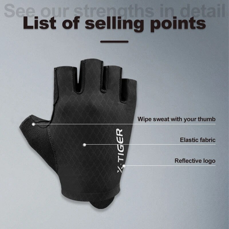 X-TIGER Guanti da ciclismo Mez - Mountain Biking Gloves Mens recensione e prezzo