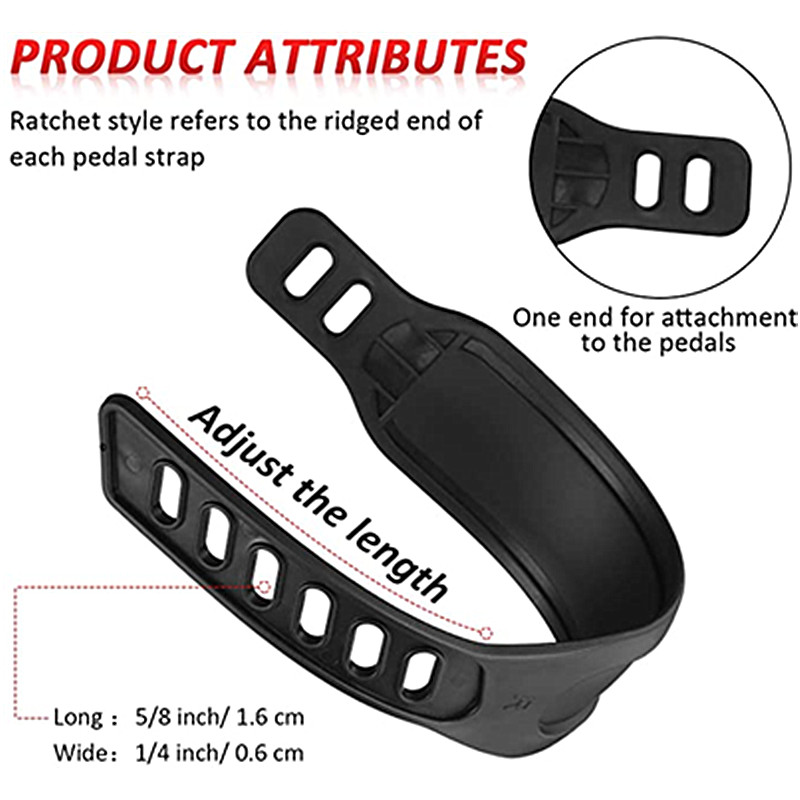 1/2 paio di cinghie per pedali - Mountain Biking For Fitness recensione e prezzo