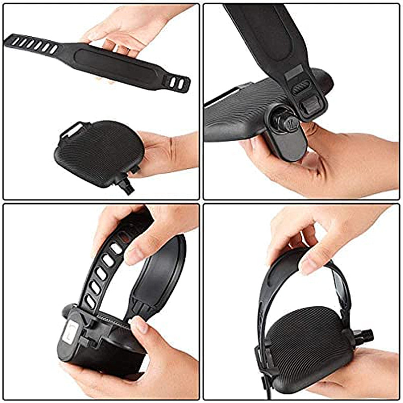 1/2 paio di cinghie per pedali - Mountain Biking For Fitness recensione e prezzo